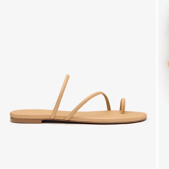 Reformation Ludo Toe Ring Strappy Flat Sandal - Picture 6 of 7